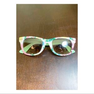 Floral Print Sunglasses